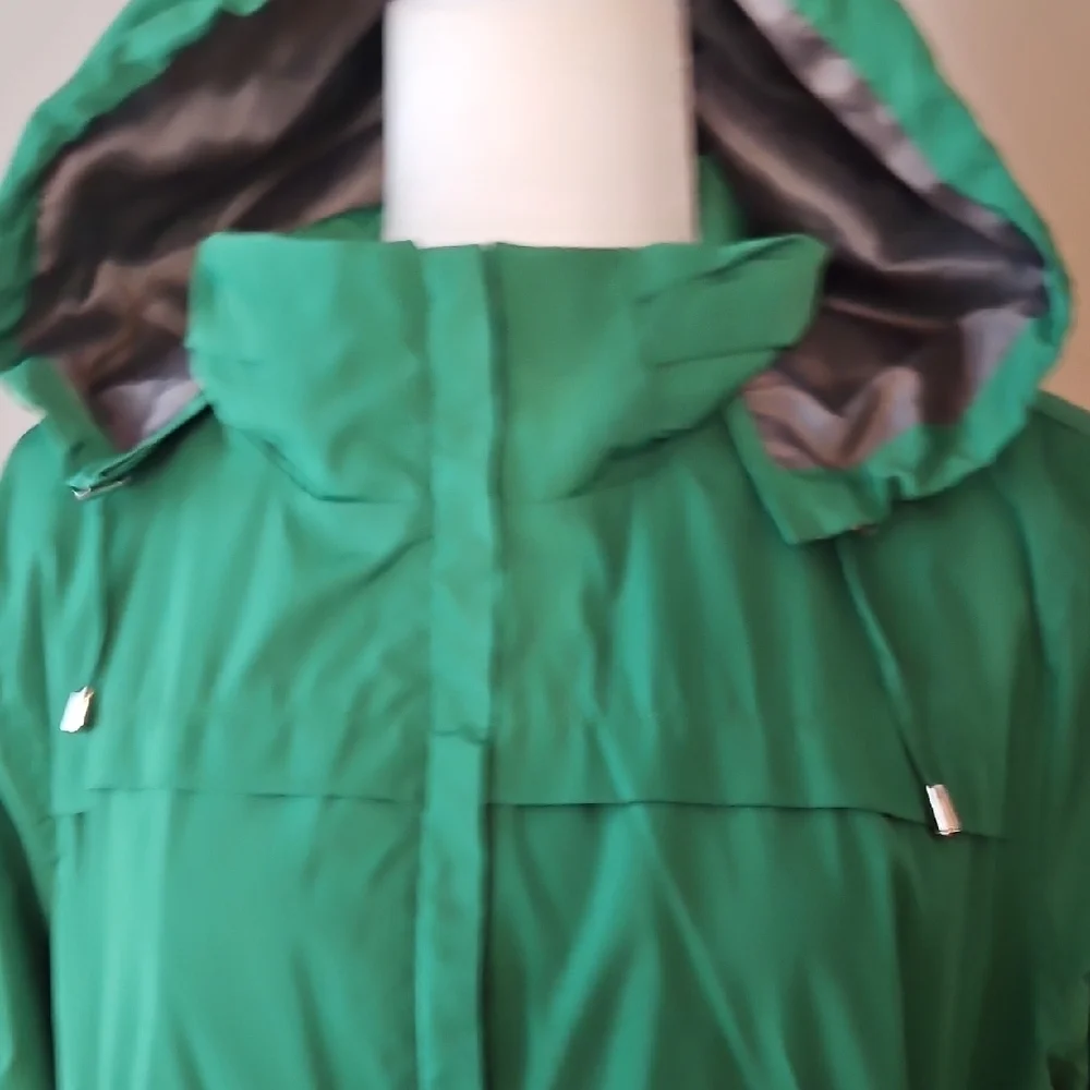 RAINFOREST Green Hooded Zipper Jacket - Picture 5 of 13